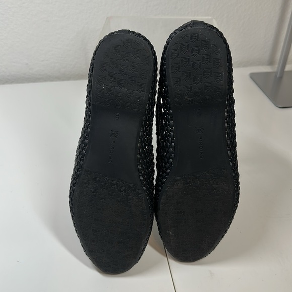 Birdies The Starling Black Woven Loafers Black Size 9 - Picture 7 of 8